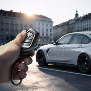 "Spigen BK100" automobilio raktų dėklas - juodas
