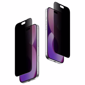 AmazingThing Radix +Care privatumo stiklas su montavimo rėmeliu, skirtas iPhone 18 Pro