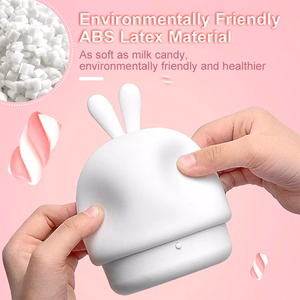 Naktinė lempa W-008 Triušis baltas