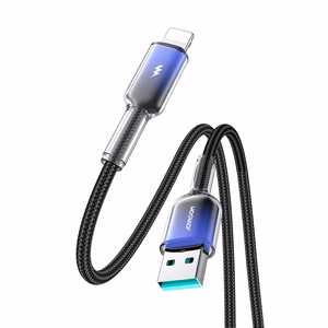 Joyroom S-A42 USB-C - USB-C kabelis 60W 1.2m juodas