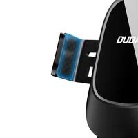 Dudao F5N+ išmaniojo telefono laikiklis su siurbtuku, gravitacinis - juodas