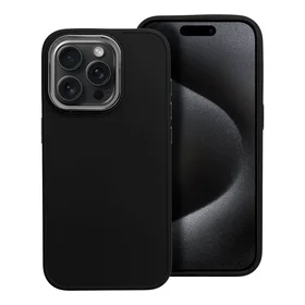 FRAME dėklas telefonui IPHONE 15 Pro juoda