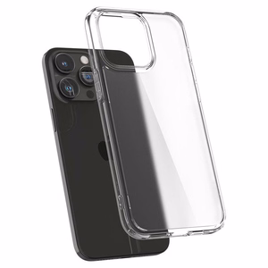 Spigen Ultra Hybrid чехол для iPhone 15 Pro Max - прозрачный матовый