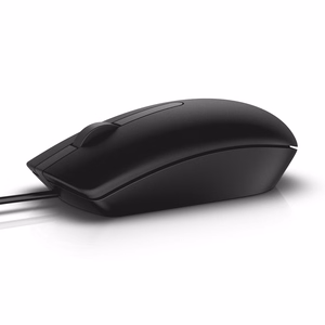DELL MS116 pelė USB Type-A optinė 1000 DPI ambidekstrinė