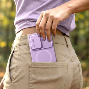 Tech-Protect Kevlar Aura MagSafe dėklas Samsung Galaxy A57, violetinis
