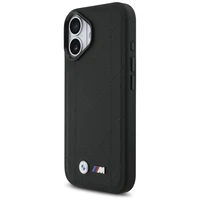 BMW M Quilted Logo MagSafe dėklas telefonui iPhone 17 - juodas
