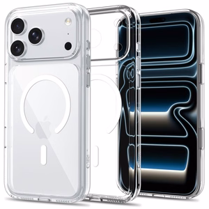 Tech-Protect Flexair Hybrid CC MagSafe dėklas, skirtas iPhone 17 Pro Max / 18 Pro Max – skaidrus