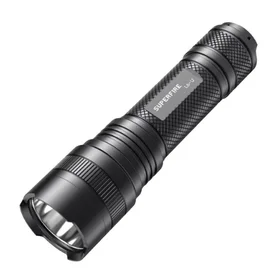 Superfire L6-U flashlight - 1480 lm, 330 m, 5 modes, 20W, USB-C