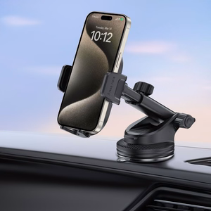 Tech-Protect V7 automobilio telefono laikiklis prietaisų skydeliui / oro angai - juodas