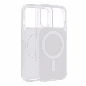 Case for Samsung A57 Clear Fusion Mag Cover compatible with MagSafe white