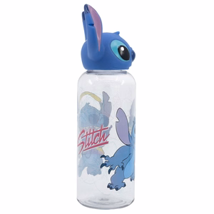 Disney Stitch Flowers gertuvė su 3D dangteliu, 560 ml