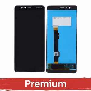 Ekranas skirtas Nokia 5.1 (Nokia 5 2018) juodas OEM