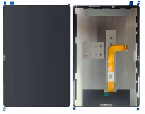 Ekranas Samsung X210/X215/X216 TAB A9+ 11 2023 su lietimui jautriu stikliuku Black originalus (service pack)