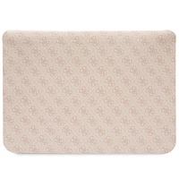 Guess 4G raštuotas dryžuotas 14" nešiojamojo kompiuterio dėklas - rožinis