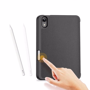 DUX DUCIS dėklas DOMO sulankstomas su pieštuko laikikliu iPad mini 7/6 juodas