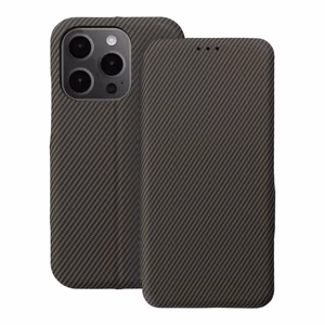 Flip case for iPhone 14 PRO Folio Side Magnet brown