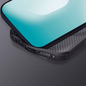 "Nillkin CamShield Pro MagSafe" suderinamas dėklas, skirtas "iPhone 17 Pro Max" - skaidrus, juodas
