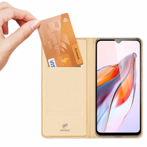Dėklas Dux Ducis Skin Pro Xiaomi Redmi 11A/12C/Poco C55 auksinis