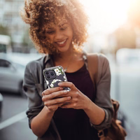 Tech-Protect MagMood Magnetinis dėklas telefonui iPhone 15 Pro Max - Baltos ramunės