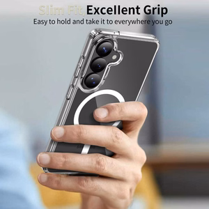 Tech-Protect FlexAir Hybrid MagSafe Dėklas for Samsung Galaxy S26 - skaidrus