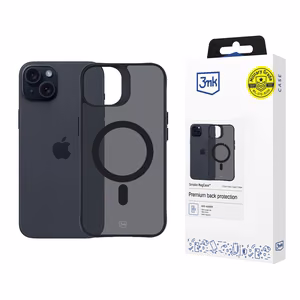 3mk Smoke MagCase с MagSafe для iPhone 15 Plus - полупрозрачный