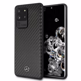 Mercedes Dinaminis dėklas Samsung Galaxy S20 Ultra - juodas
