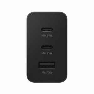 65 W tinklo įkroviklis su Power Delivery ir Quick Charge, juodas