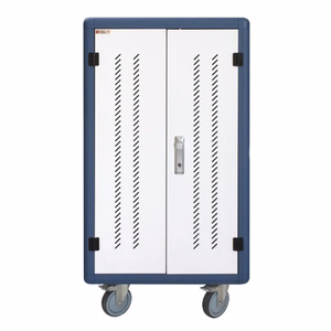 Techly Ventilated įkrovimo Station Trolley 30 Notebook arba Smartphone juodas/pilkas