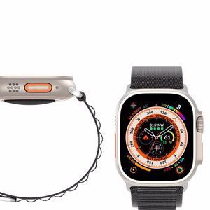DUX DUCIS dirželis GS nailoninis Apple Watch 42 / 44 / 45 / 49 mm juodas