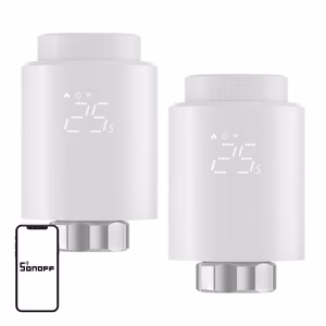 SONOFF ZigBee TRVZB termostatinė galvutė, 2 vnt.
