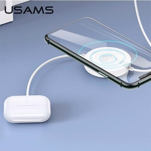Įkroviklis USAMS CC096 iWatch juodas + lightning laidas