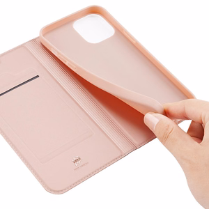 Dux Ducis Skin Pro чехол-книжка для iPhone 13 Pro Max розовый