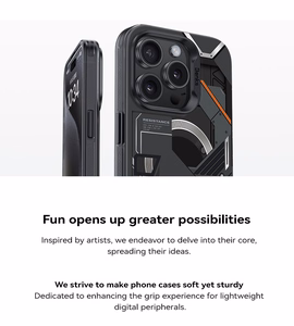 Benks Magnetinis Mecha Series Dėklas telefonui (Iphone 15 Pro Max) baltas