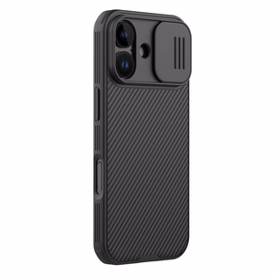 Nillkin CamShield Pro magnetinis dėklas telefonui, suderinamas su MagSafe, iPhone 17 – juodas