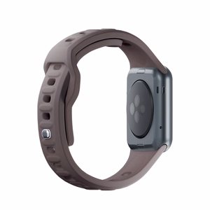 42/44/45/46/49 mm Taupe (big) - 3mk Silicone Watch Strap for Apple