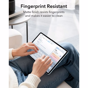 Apsauginė plėvelė ESR PAPER FEEL IPAD AIR 13" 1 / 2 / 3 2024-2026 skaidri