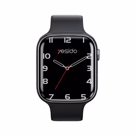 YESIDO IO23 SMARTWATCH BT5.0+ NFC 200mAh IPX4 ( WITH 2 STRAPS) juodas