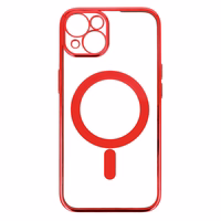 Tel Protect magnetinis prabangus dėklas telefonui Iphone 11 Pro Max raudonas