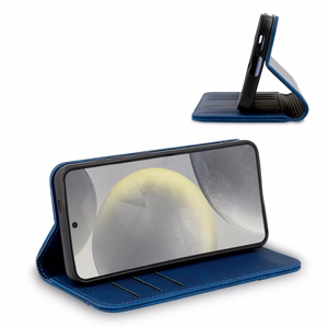 Wonder Prime dėklas telefonui Motorola Moto G14 tamsiai mėlynas