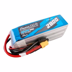 Gens ace G-Tech 2800mAh 22.2V 60C 6S1P LiPo akumuliatorių blokas su XT60 jungtimi