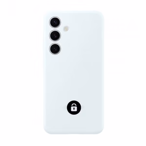 Чехол для телефона "Silicone Cover" для Samsung G990 S21 FE / белый / в упаковке