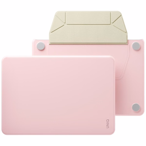 Uniq Lyden Versa dėklas, skirtas MacBook Neo – spalva: rožinė