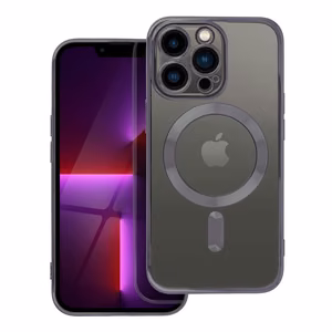 Case for iPhone 13 Pro Electro Mag Cover compatible with MagSafe black