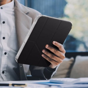 "AmazingThing" minimalus 13" "iPad Air M3" dėklas - juodas