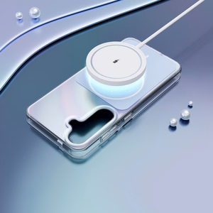 Etteri Hidden Pearl dėklas Samsung Galaxy S25 šviesiai mėlynas