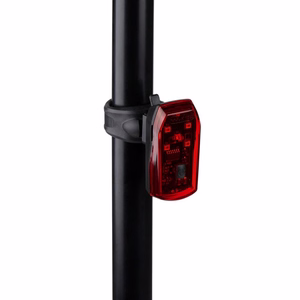 Dunlop K-Mark galinis dviračio žibintas su 5 LED ir stabdymo signalo funkcija