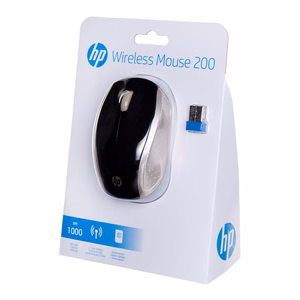 HP 200 pelė RF belaidis optinė 1000 DPI universali
