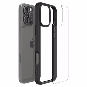 Spigen Ultra Hybrid Dėklas iPhone 16 Pro Max - matinis juodas
