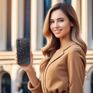 Crystal Glitter dėklas Samsung Galaxy A34 5G