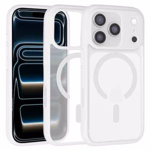Liavec minkštas dėklas skirtas Iphone 17 Pro baltas